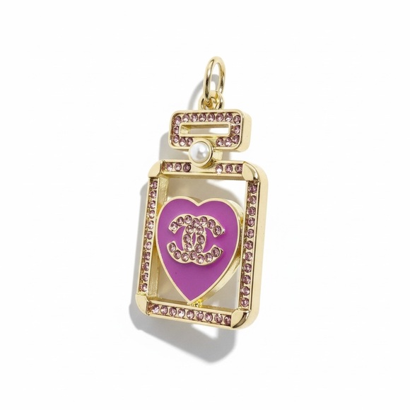 CHANEL Authentic Purple and Gold Pendant for Necklace - Picture 12 of 14